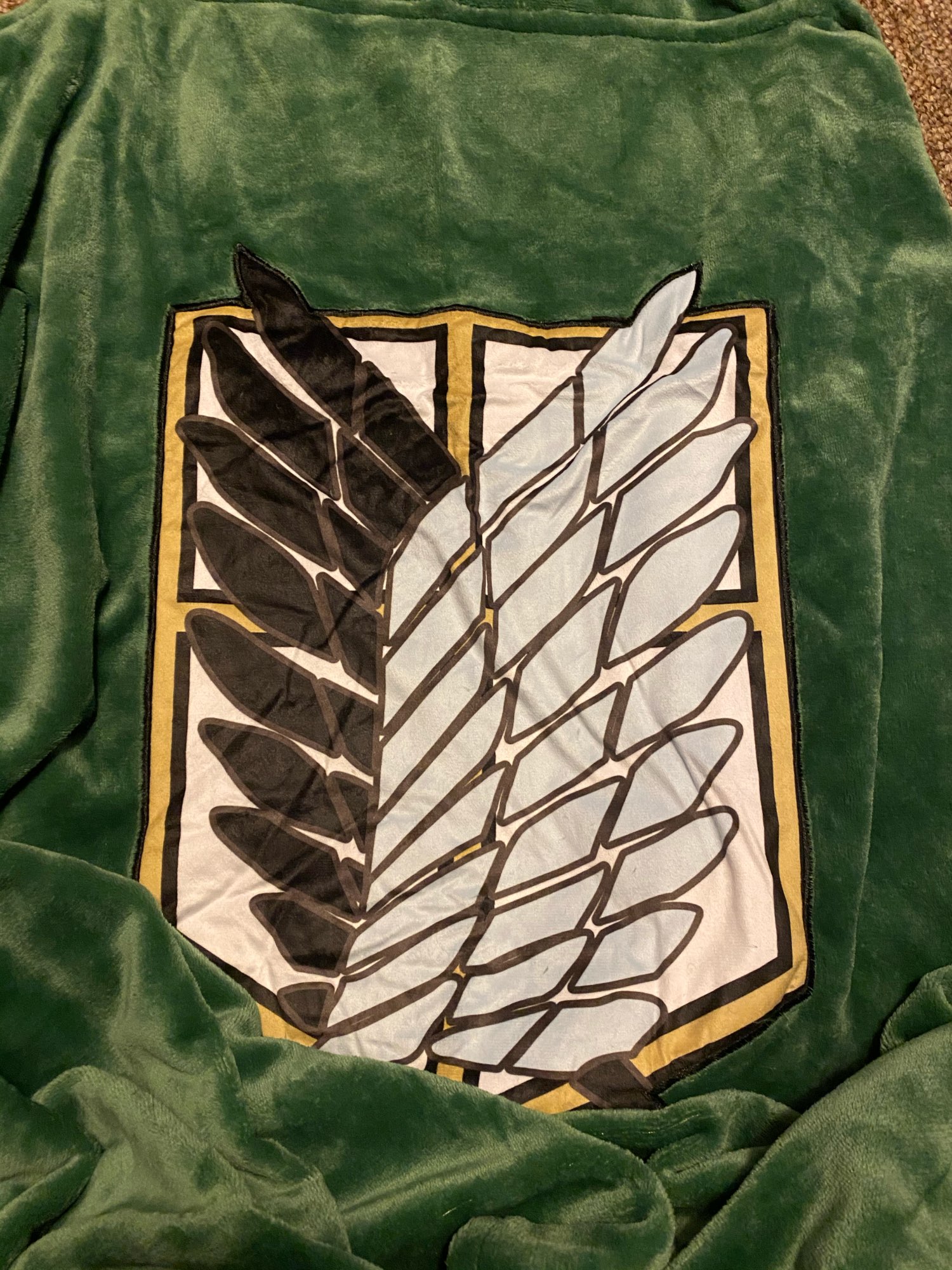 Attack on titan Blanket