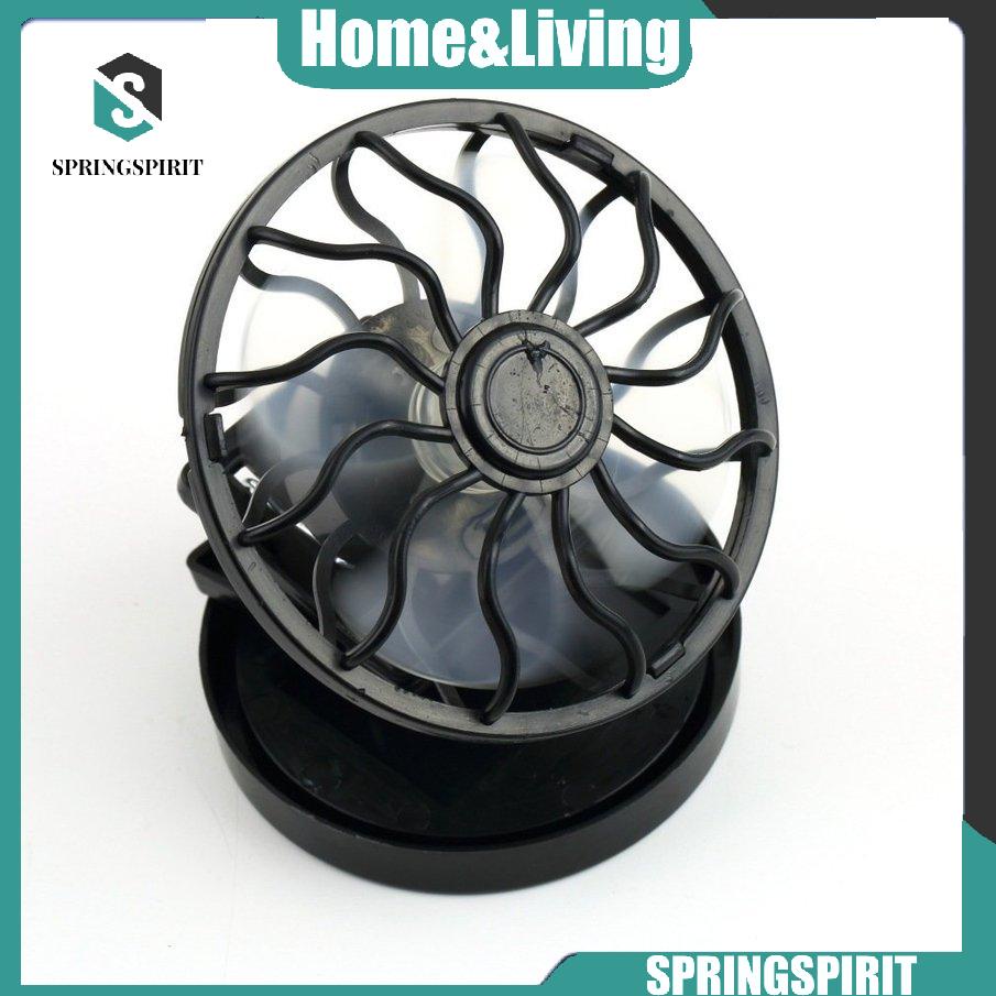 【Hot】Quạt năng lượng mặt trời Clip-on Mặt trời Quạt pin mặt trời Bảng năng lượng mặt trời Quạt mát mùa hè