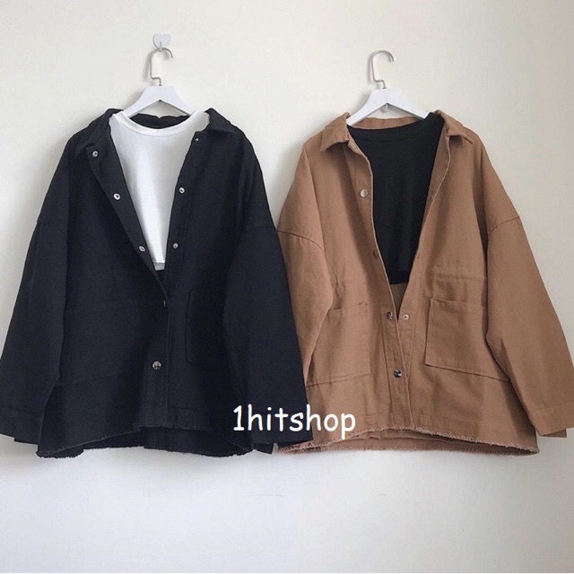 ÁO KHOÁC KAKI NỮ HÌNH THẬT UP Ở CUỐI (ms: 0 lai)