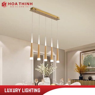 (COMBO) 5 Đèn thả bàn ăn - đèn decor trang trí phòng ăn , nhà hàng cao cấp hiện đại HTDT-01