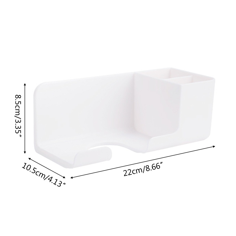 Giá Đỡ Lược / Kem / Lược Sấy Tóc Gắn Tường Tiện Dụng Cho Phòng Tắm