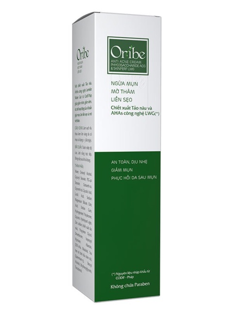 $ ORIBE $ Kem Ngừa Mụn - Mờ Thâm - Liền Sẹo ( Không chứa Paraben ) | BigBuy360 - bigbuy360.vn