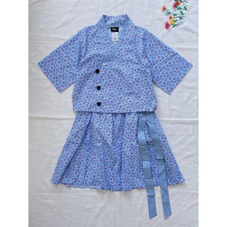 Set hanbok ngắn (áo + chân váy)