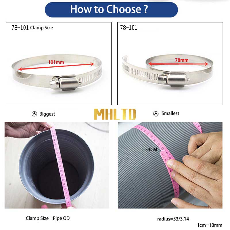 Kẹp Điều Chỉnh Đường Ống Dẫn Nhiên Liệu