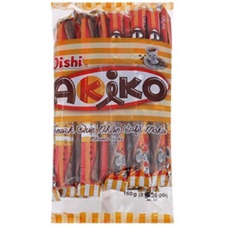 Bánh snack que akiko sô và sữa