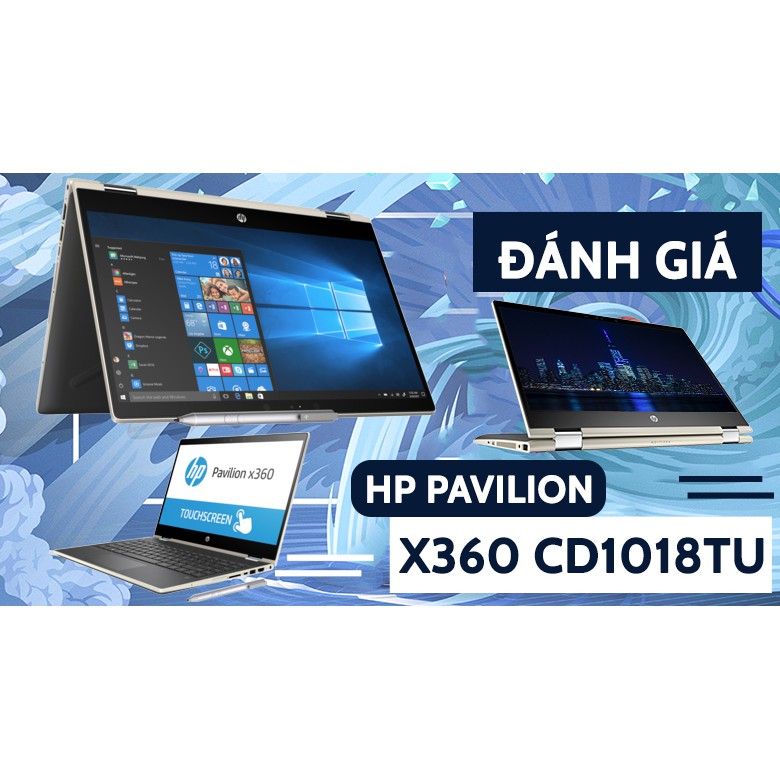 Laptop HP Pavilion x360 dh0103TU i3 8145U/4GB/1TB/Touch/Win10 (6ZF24PA) | BigBuy360 - bigbuy360.vn