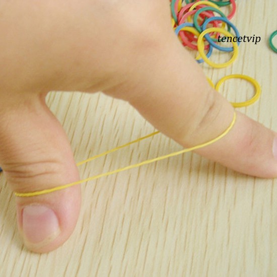 Set 100 Dây Thun Buộc Lông Cho Thú Cưng Tiện Dụng