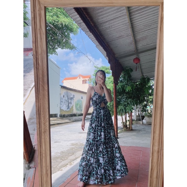 Đầm maxi 2 dây
