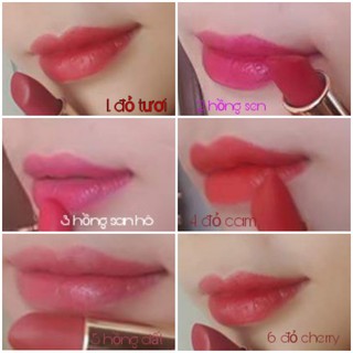 Combo son màu + son dưỡng chùm ngây moris