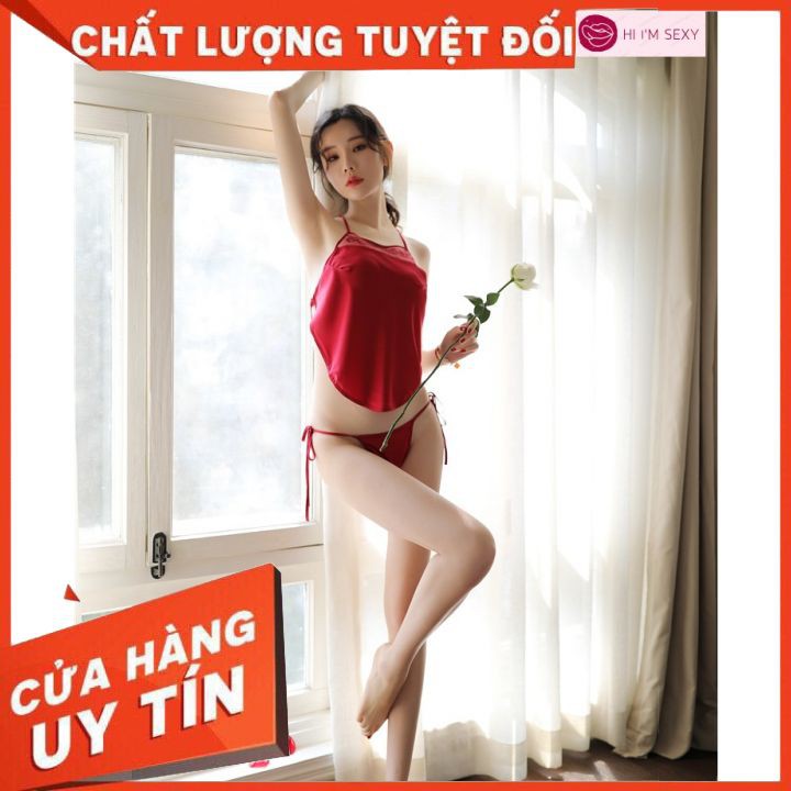 Đồ ngủ sexy, Áo yếm sexy cực kì hấp dẫn, đồ lót sexy cao cấp, nâng niu tình yêu của bạn 💝💝freeship với hoá đơn 50k💝💝