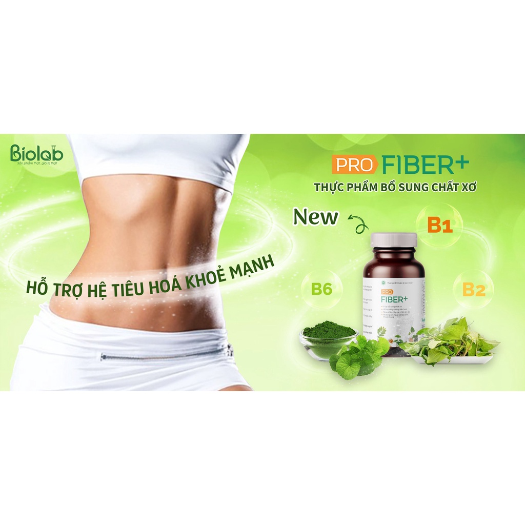 VIÊN UỐNG BỔ SUNG CHẤT XƠ PROFIBER- GIẢM NGUY CƠ TÁO BÓN, TRĨ, THANH LỌC CƠ THỂ 45v