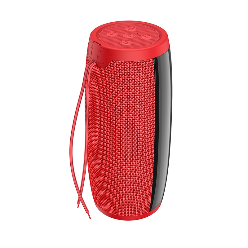 Loa Bluetooth Không Dây Borofone BP8 Glazed Colorful Luminous / BR20 Có Đèn Phát Sáng Nhiều Màu Sắc Kiểu Dáng Thể Thao