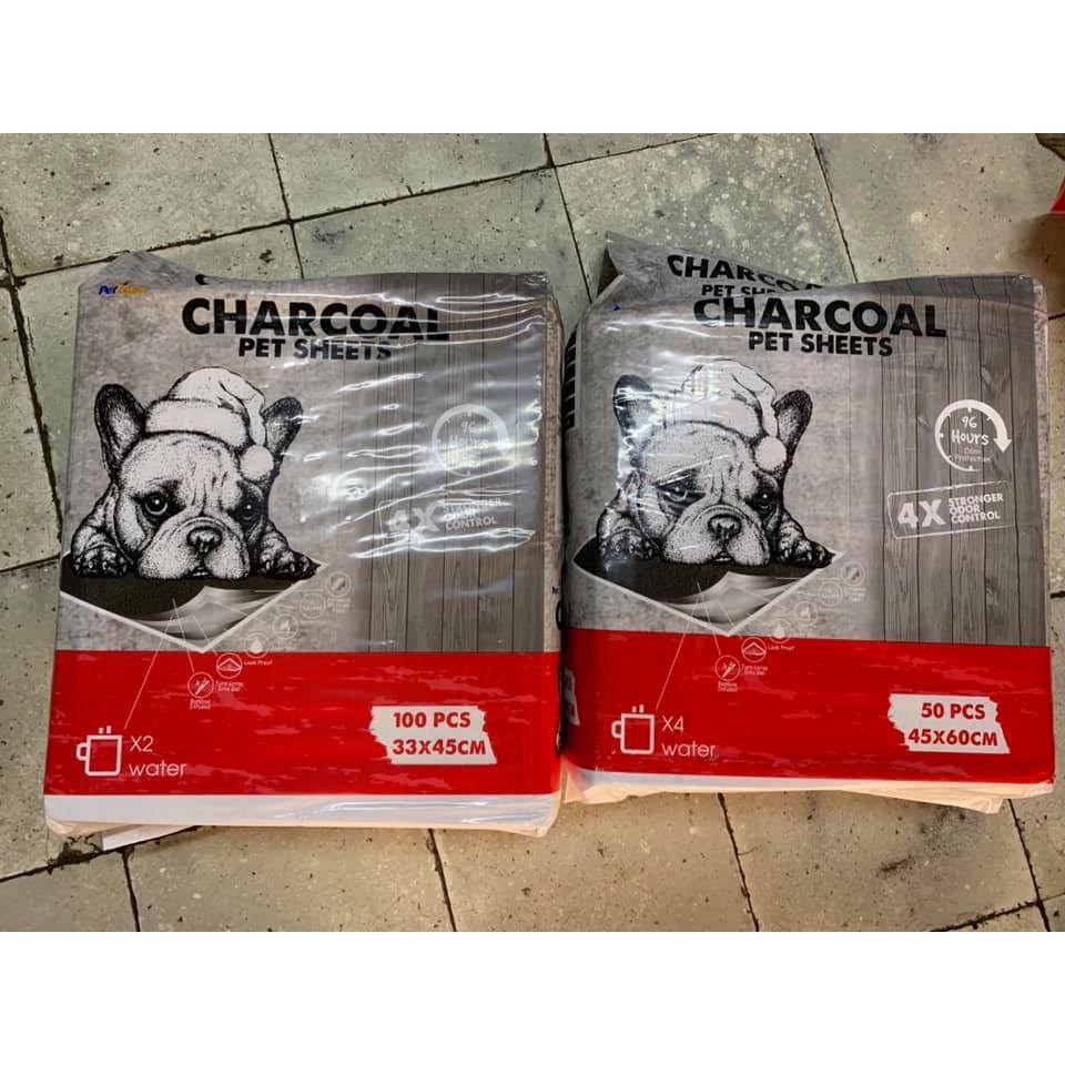 Tấm lót than hoạt tính cao cấp cho chó mèo Charcoal