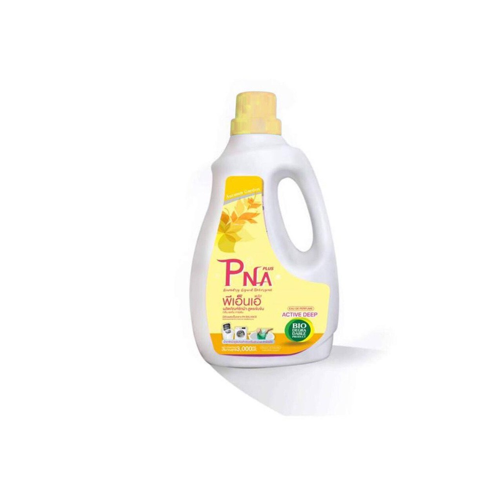 Nước giặt xả hữu cơ PNA Winter Garden 3000ml vàng