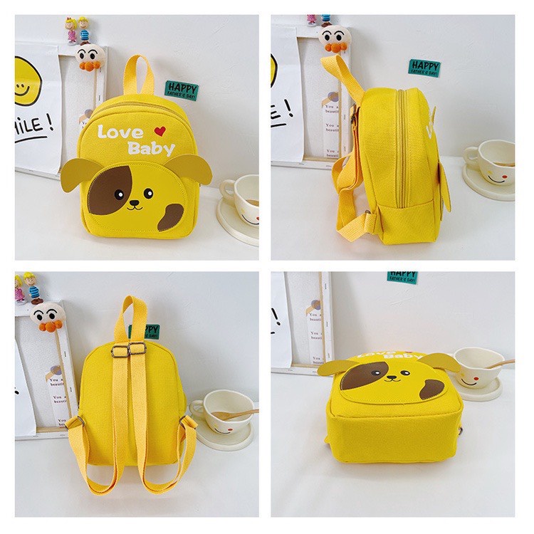 Balo cho bé học mẫu giáo siêu nhẹ hình thú - kích thước 19*8*23cm EMMIT BL62