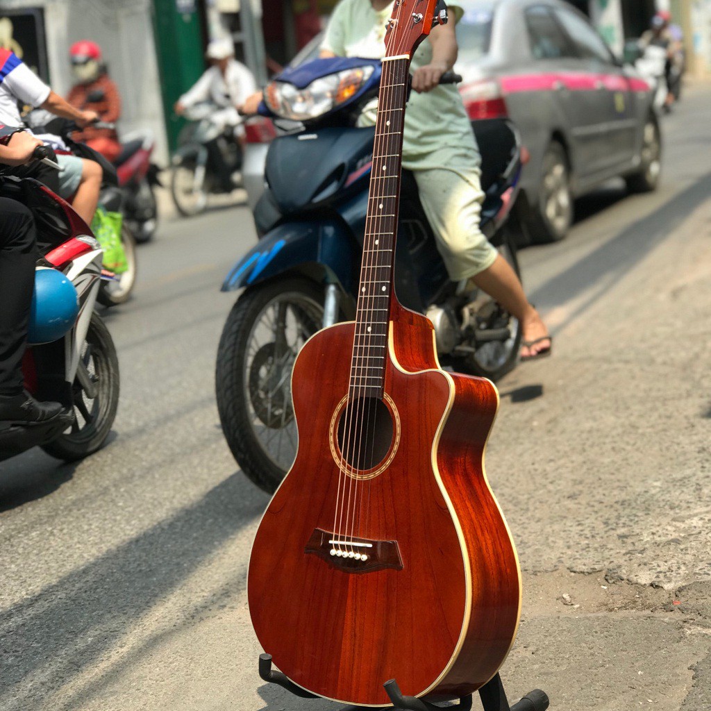 Đàn Guitar Acoustic Chính Hãng ST.Real Guitar Sài Thành ST-X3 Full Solid 100%