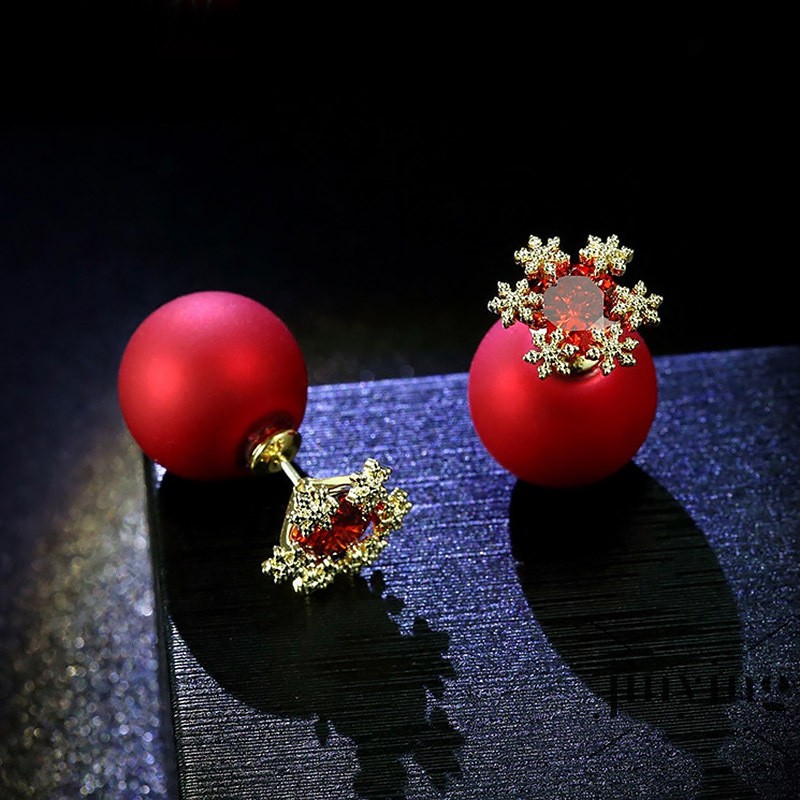 Bông tai GETNOIVAS đính đá thanh lịch thời trang cho nữ