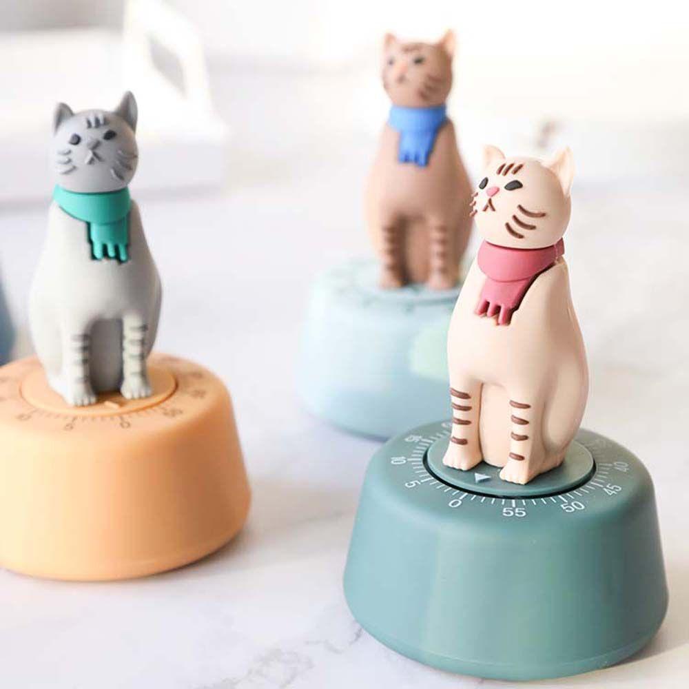 YIYU Đồng Hồ Đếm Ngược 60 Phút Thiết Kế Dễ Thương Tiện Dụng Cho Nhà Bếp