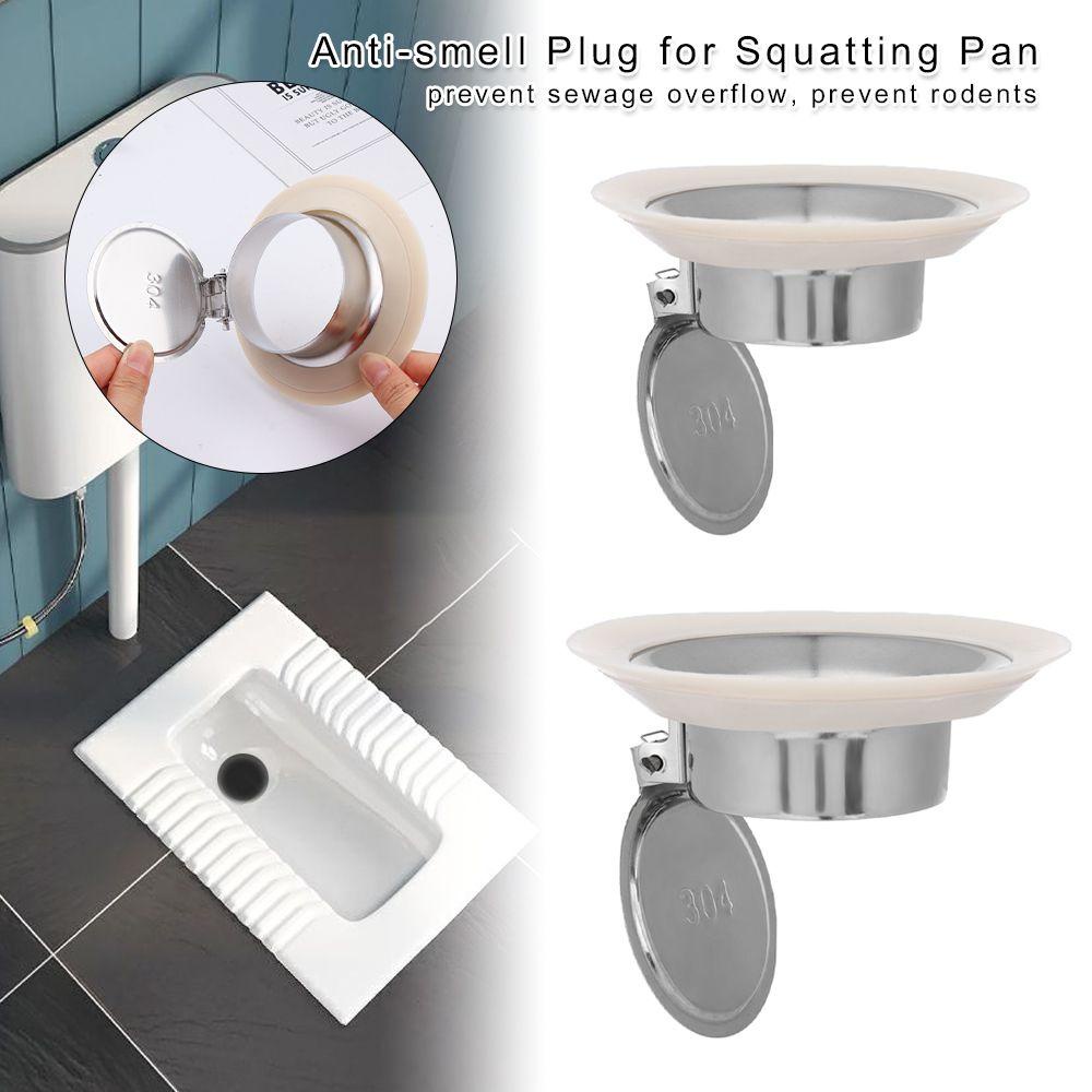 BORAG Dụng Cụ Chặn Cống Thoát Nước Toilet Bằng Thép Không Gỉ Tiện Dụng
