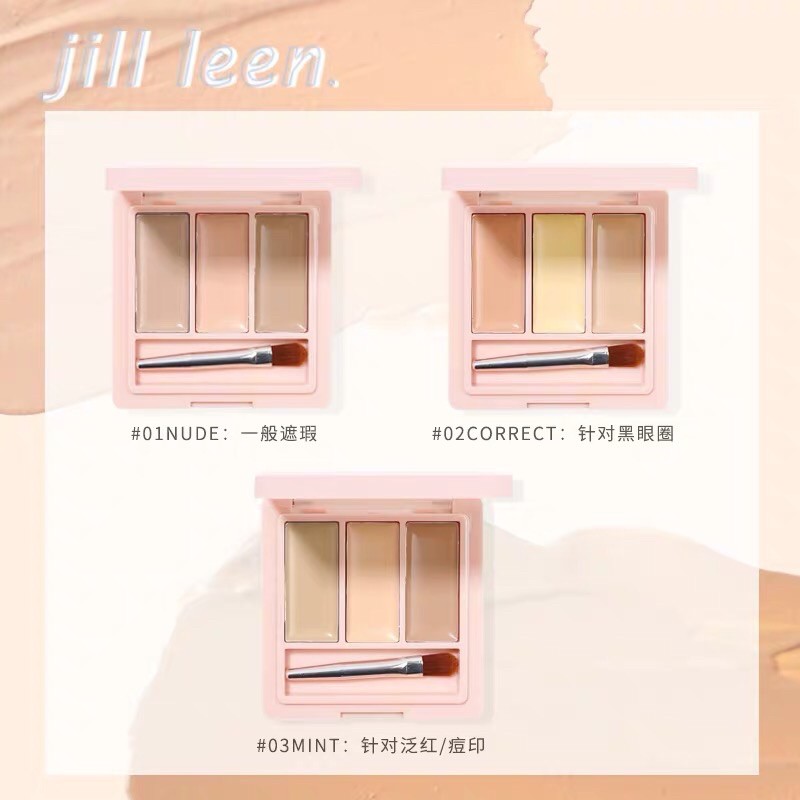Che khuyết điểm jill lên chuẩn tmall bảng 3 ô tiện ích, che quầng thâm, mụn đỏ | BigBuy360 - bigbuy360.vn