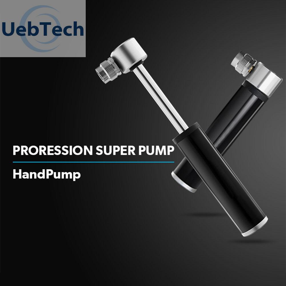 Bơm Xe Đạp Mini Cầm Tay Bằng Hợp Kim Nhôm Uebtech