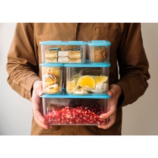Bộ hộp trữ mát Tupperware Fresh Clear (set 5)