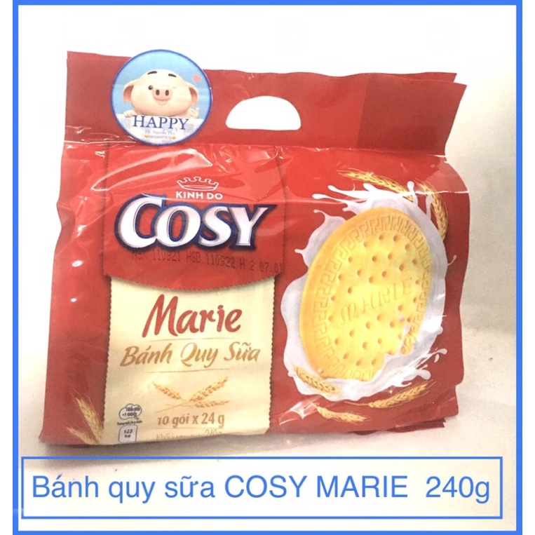 Bánh quy sữa COSY MARIE 240g ( 10 gói x 24g )