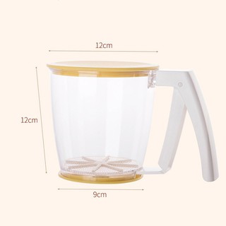 Ca rây bột nhựa cao cấp, bấm tự động, đều bột