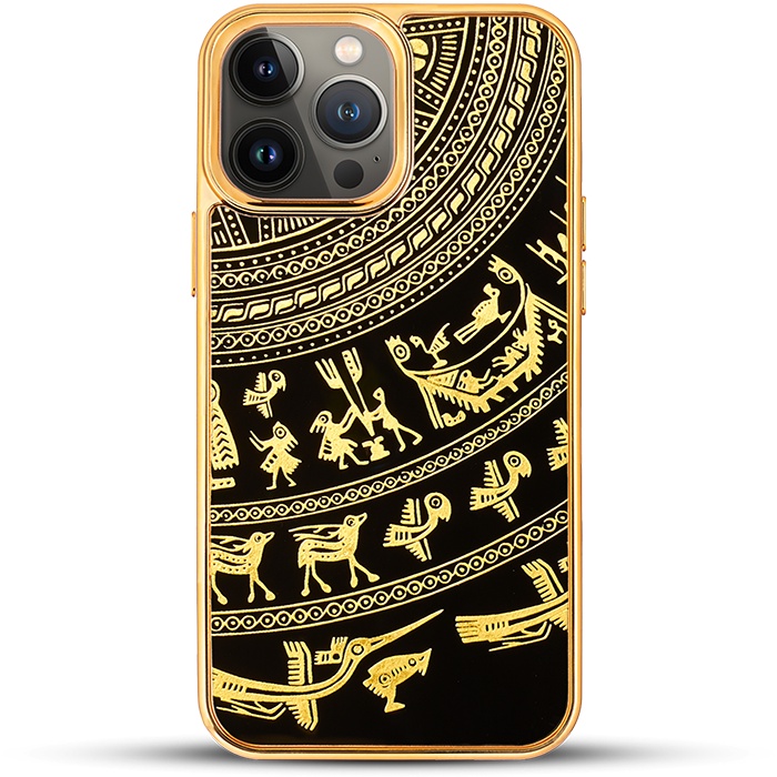 Ốp điện thoại cho iPhone 13 Pro / 13 Pro Max mẫu Trống Đồng Đông Sơn thương hiệu La Sonmai