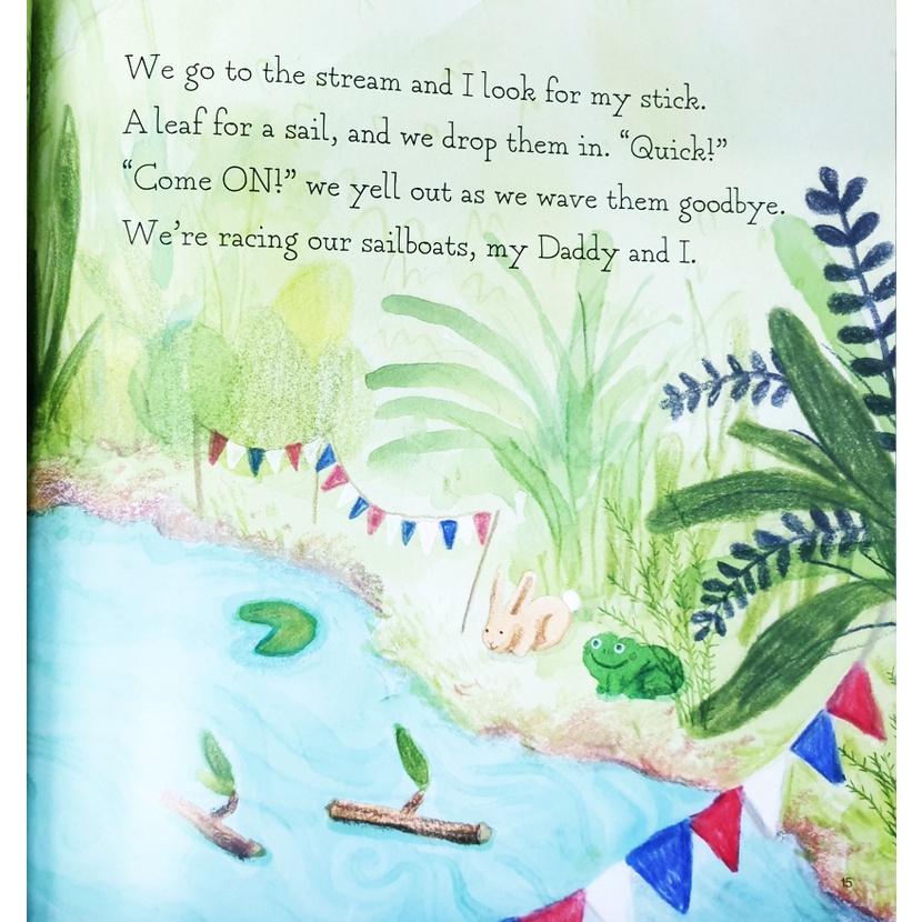 Sách tranh song ngữ Bố và con gái