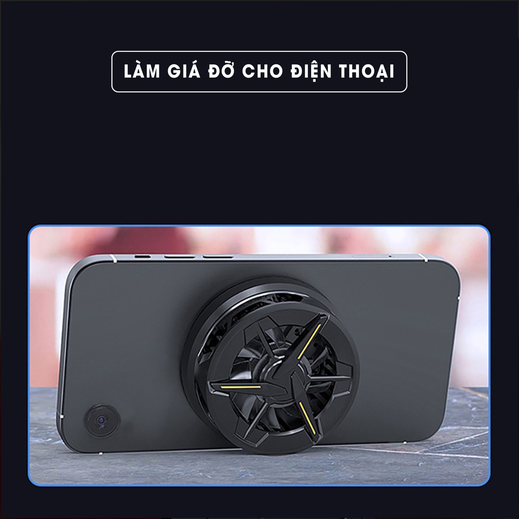 Quạt tản nhiệt điện thoại livestream SIDOTECH DL05 CX01 CX02 CXA2 DLA2 DLA3 DL06 DL07 sò lạnh streamer tránh giật lag