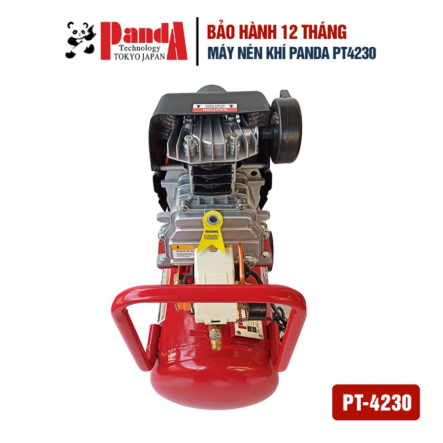 Máy nén khí chạy dầu Panda PT4230, Bình 30L, Công suất 3HP, Máy chạy dầu