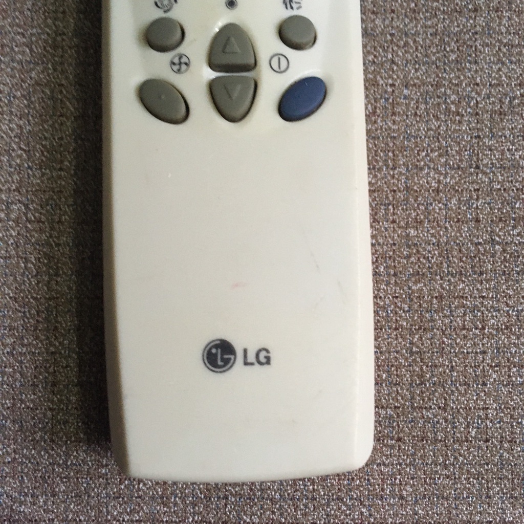 [CHÍNH HÃNG]  Điều khiển điều hòa máy lanh LG có 1 nút xanh