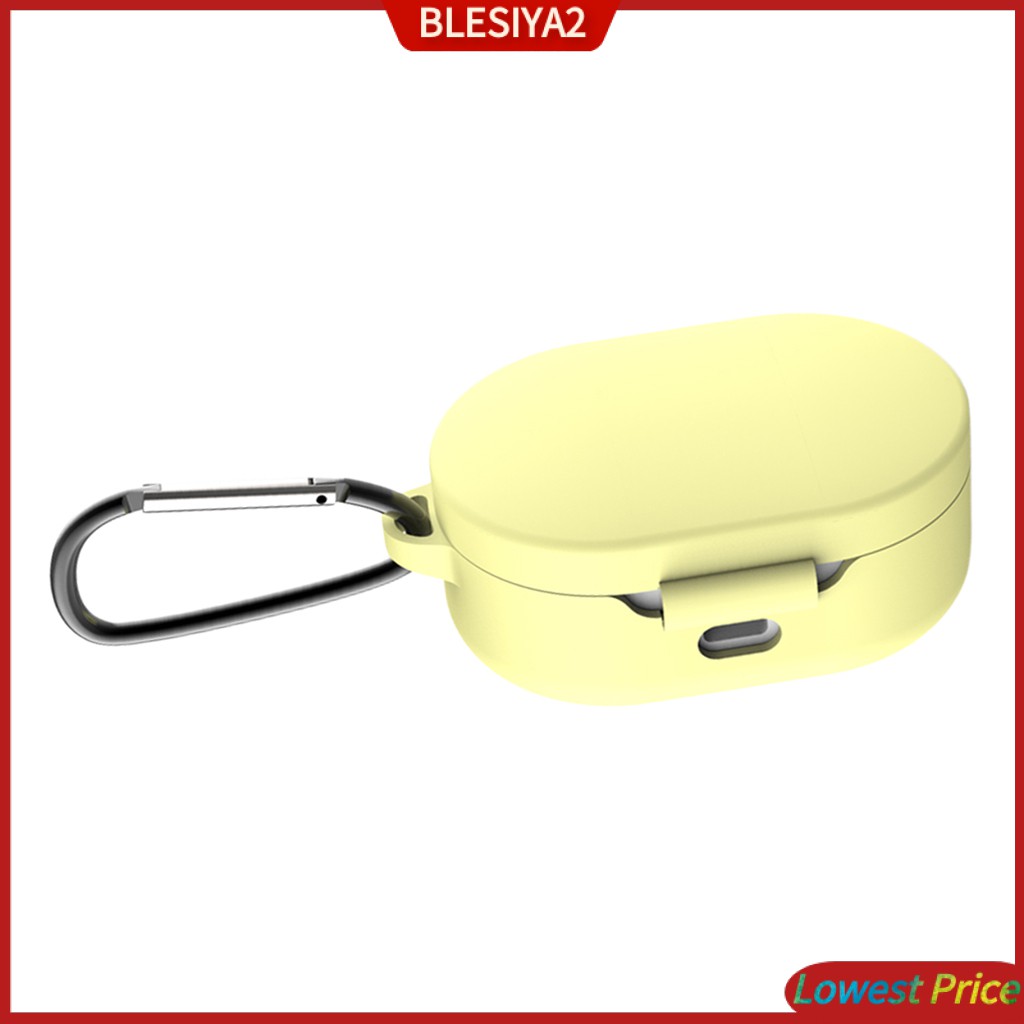 Vỏ Bảo Vệ Hộp Sạc Tai Nghe MI Redmi AirDots Bằng Silicon Màu Vàng 2