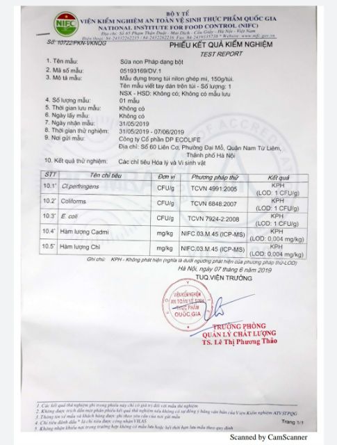 Sữa Non Pháp dạng bột | Thế Giới Skin Care