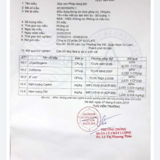 Sữa Non Pháp