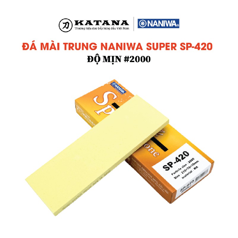 Đá mài trung Naniwa Nhật Bản #2000 SUPER SP 420