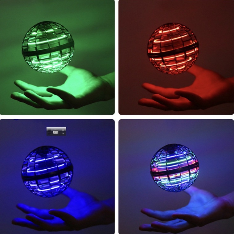 Quả Cầu Ma Thuật Đồ Chơi VikiToys UFO Có Khả Năng Tự Động Quay Lại Như Bummerang Boomerang Bomerang Đèn Màu Nhấp Nháy