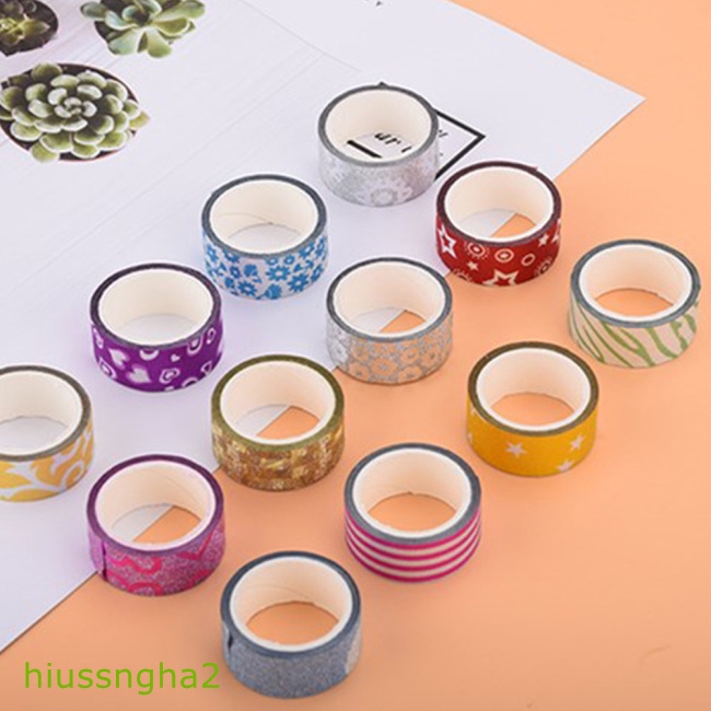 Set 60 Cuộn Băng Dính Trang Trí Thủ Công Đa Dụng
