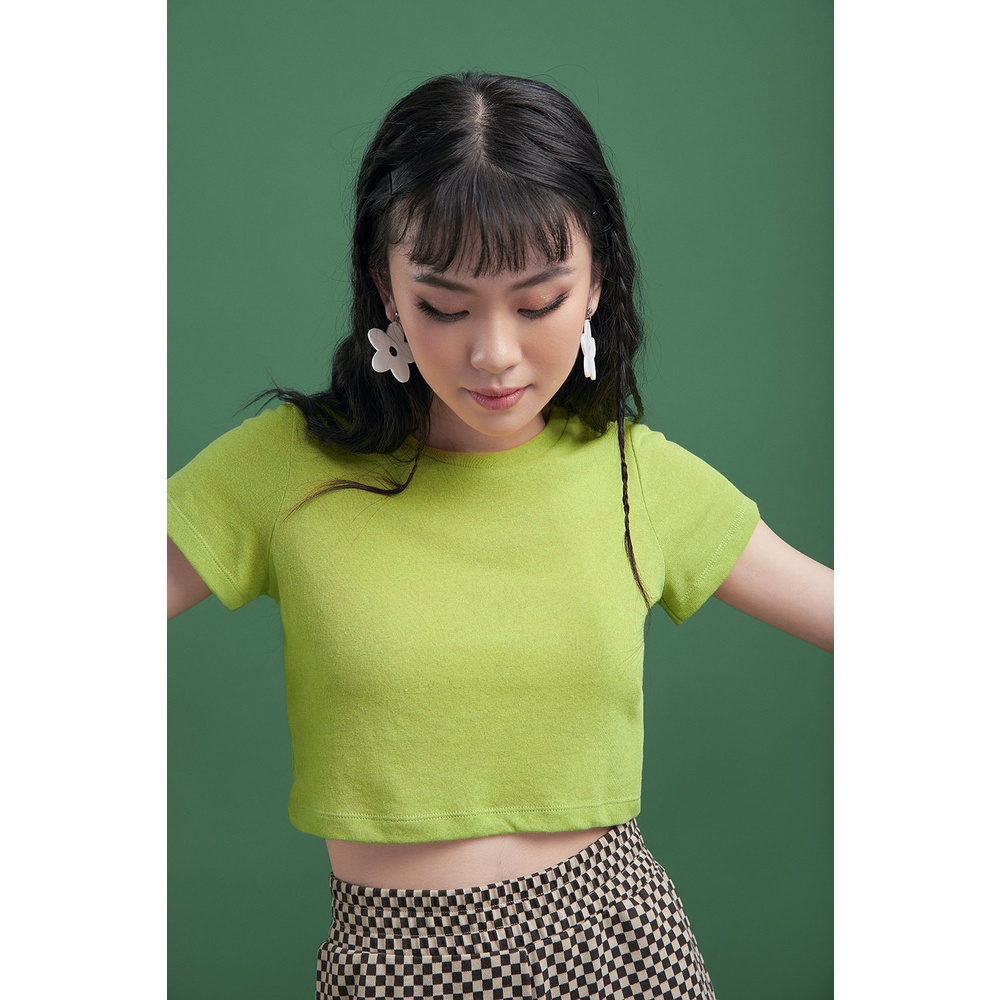 DOTTIE - Áo thun ôm tay ngắn nữ T0479