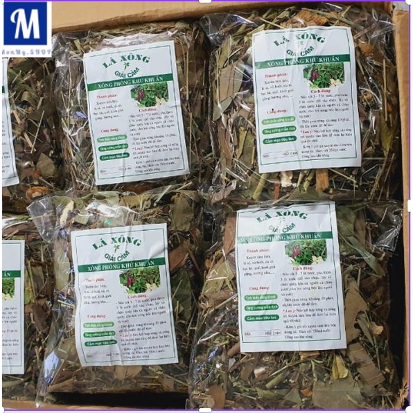 Lá xông giải cảm , ngừa bệnh , 13 vị thảo mộc , tăng sức đề kháng