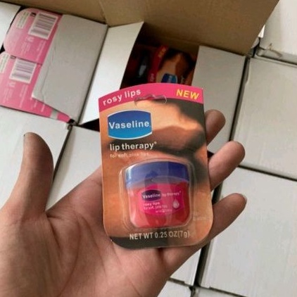 Dưỡng nẻ môi Vaseline 7g hàng đẹp