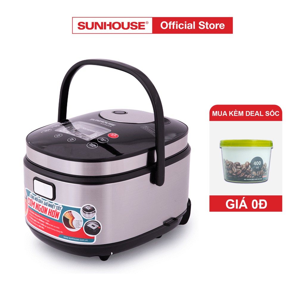 Nồi cơm điện tử 1.8L SUNHOUSE MAMA SHD8903