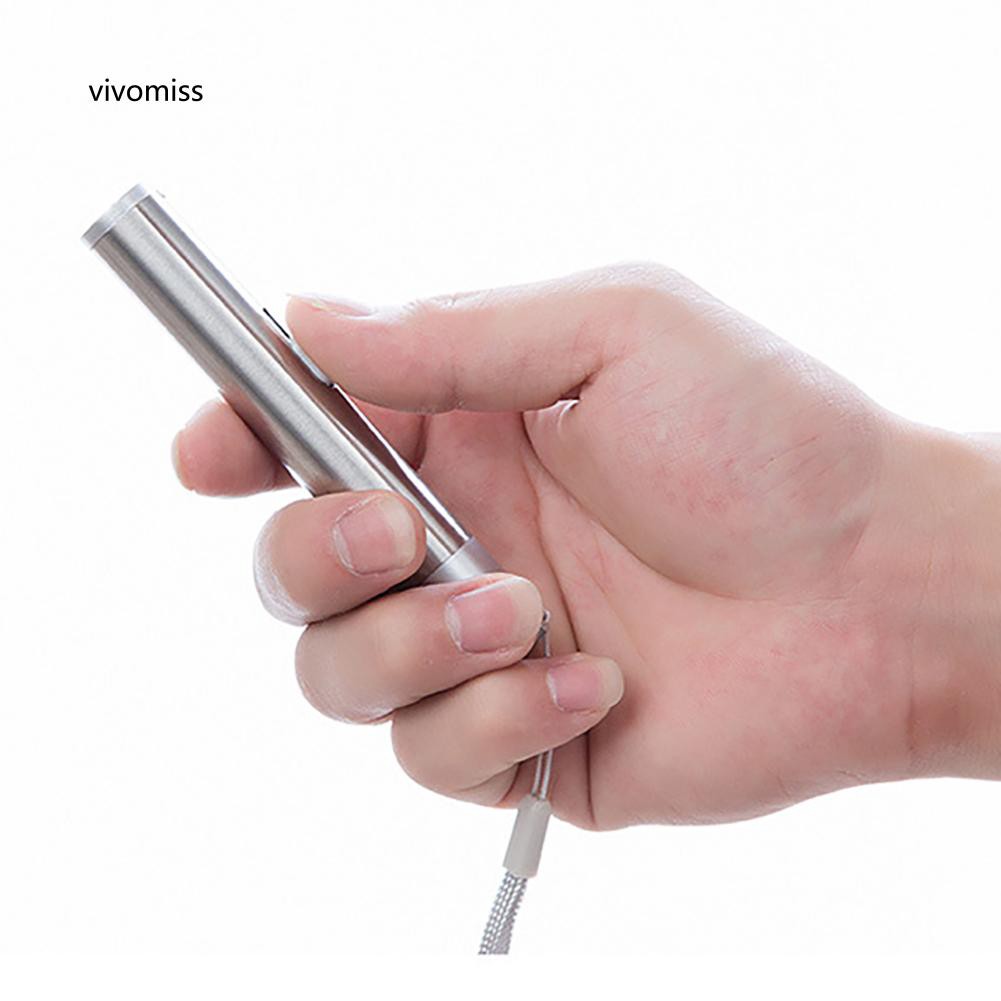 Đèn pin lazer dạng bút sạc USB 3 trong 1 cho vui chơi với mèo thú cưng