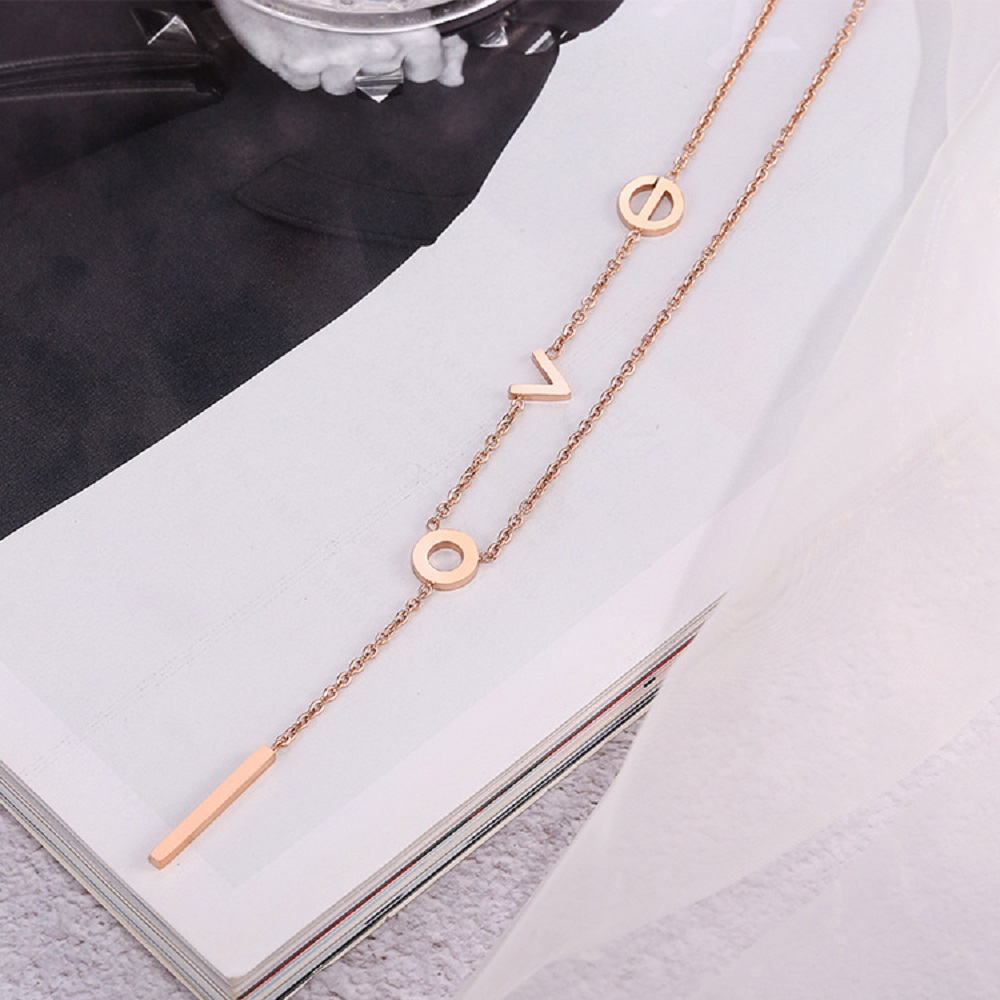 Vòng Cổ Mặt Hình Học Đơn Giản Thời Trang Cho Nữ