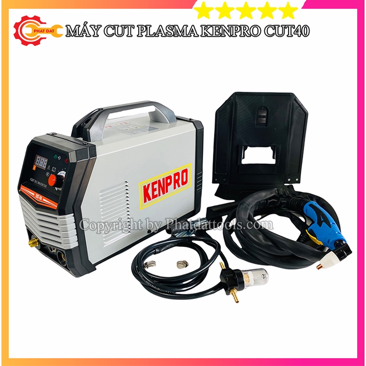 Máy Hàn Cắt Plasma Kenpro CUT40 - Có Khả Năng Cắt Sắt Dày 12mm  - Bảo Hành 12 Tháng