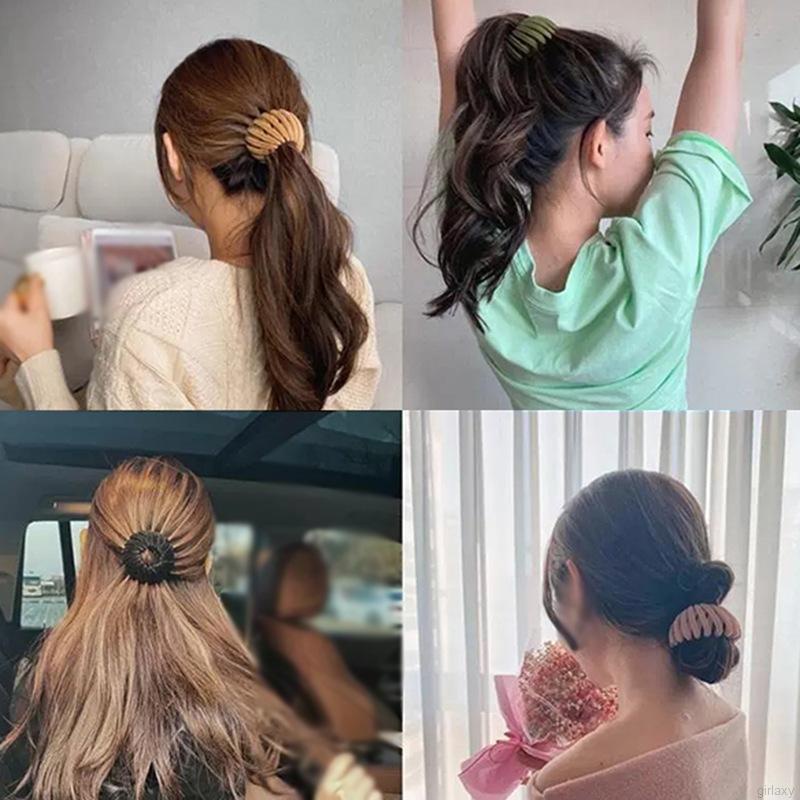Dây buộc tóc màu trơn thời trang Hàn Quốc