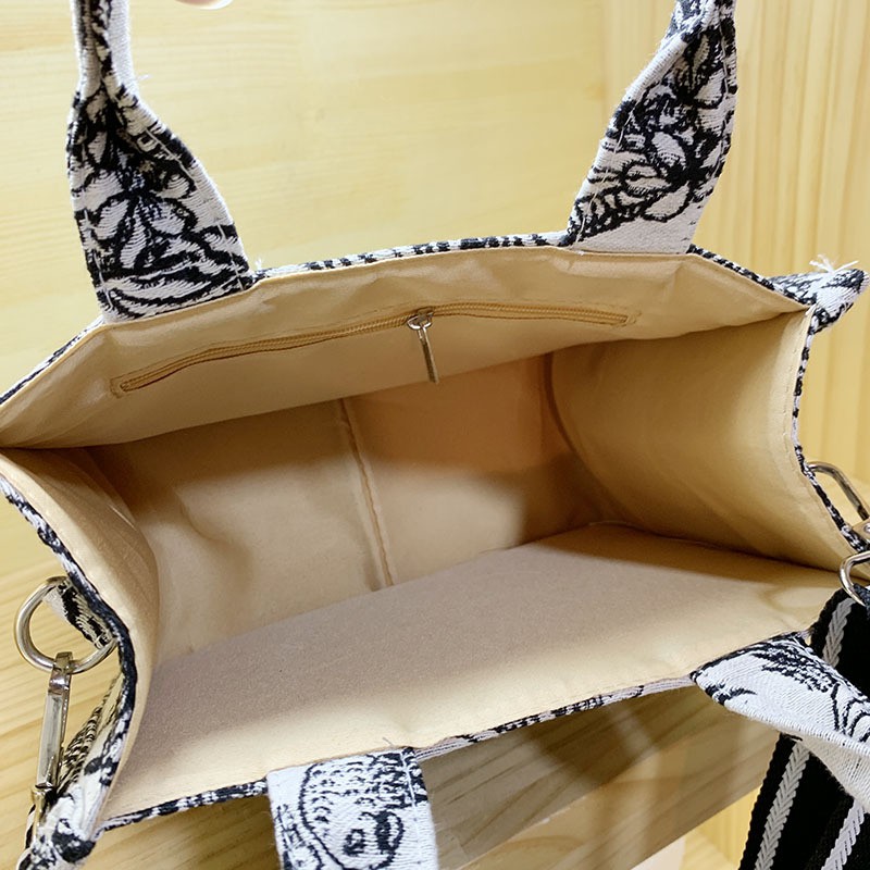 Yogodlns Túi Xách Tote Đeo Vai Bằng Vải canvas Kích Thước Lớn Cho Nữ