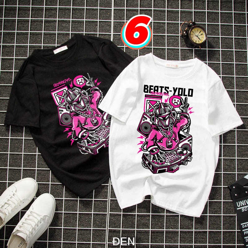 Áo thun Unisex tay ngắn in 3d 🔥GIÁ SỐC🔥 chất cotton - Mẫu Cùng nhau chinh phục mục tiêu BST-AW | BigBuy360 - bigbuy360.vn