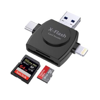 Đồ đọc thẻ nhớ 4 trong 1 có đầu USB